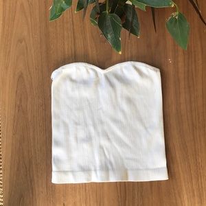 BNWT white tube top